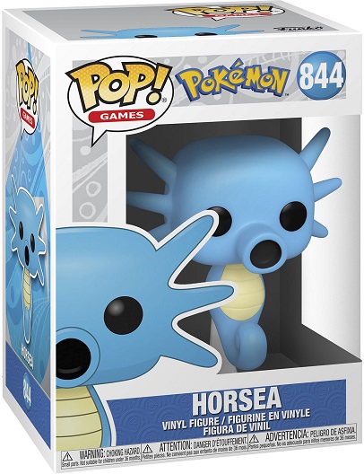 Funko POP! Games Pokemon Figure - S7 Horsea (#844)